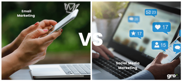 Email vs. Social Media - Gro Digital Studio